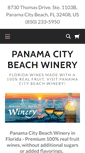 Mobile Screenshot of panamacitybeachwinery.com